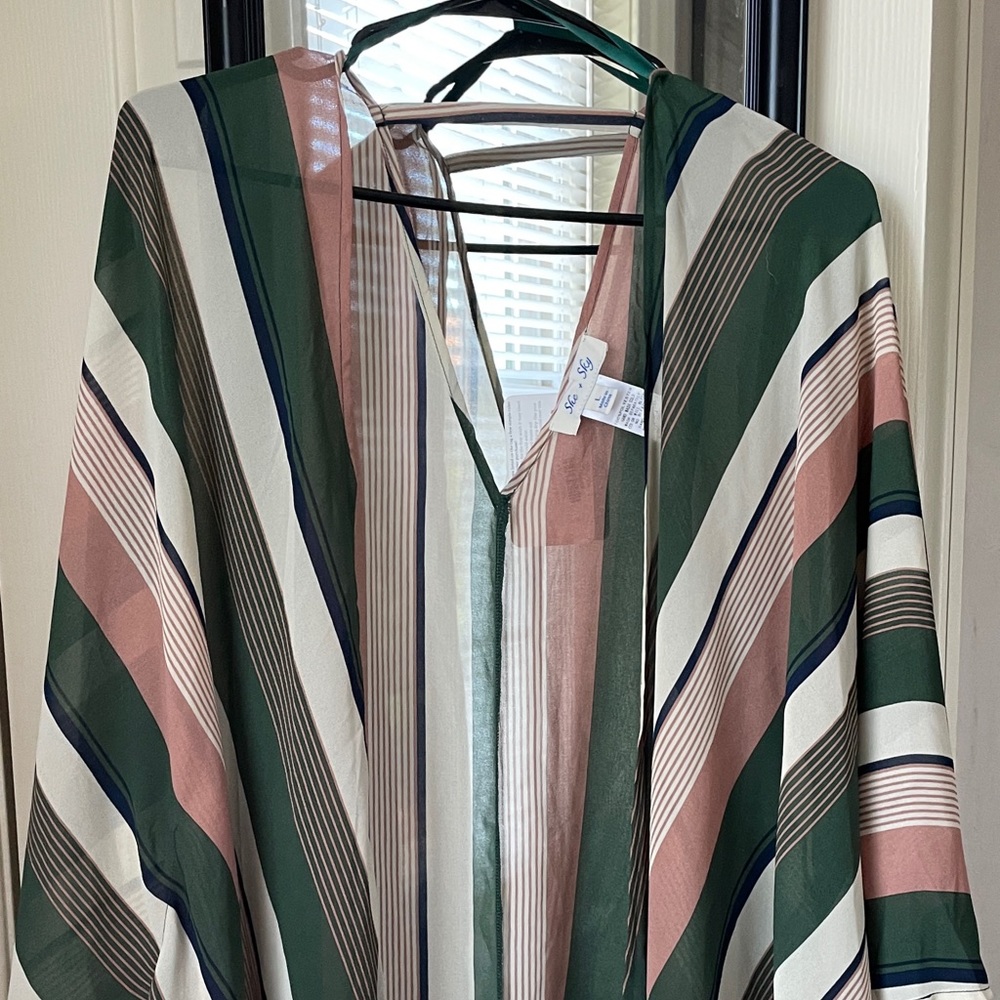 Striped Duster